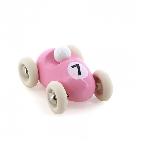 Voiture en bois Mini roadster rose - Vilac Vilac - 1