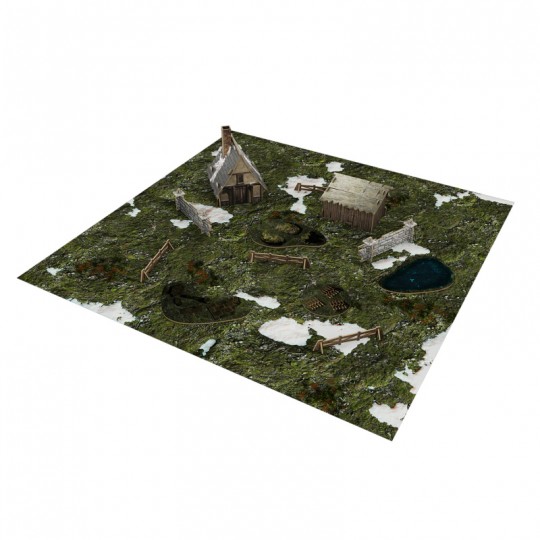 Warcrow - Bakhlia Farm Scenery Pack Corvus Belli - 1
