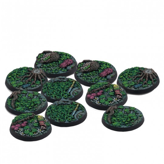 Warcrow - 30mm Sÿenann Scenery Bases, Alpha Series Corvus Belli - 1