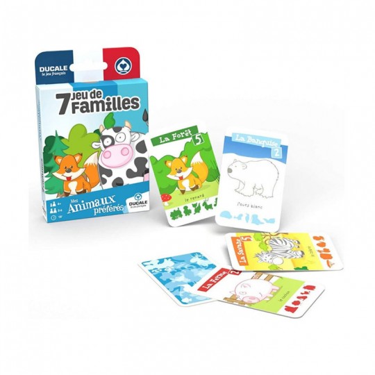 Jeu de familles Mes Animaux Préférés (Eco format) - Ducale Ducale - 2