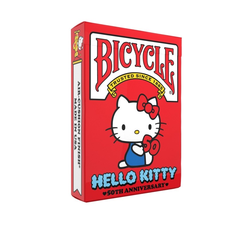 Boite de Jeu de 54 cartes Hello Kitty - Bicycle