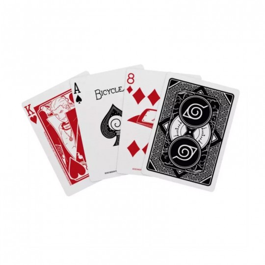 Jeu de 54 cartes Naruto - Bicycle Bicycle - 1