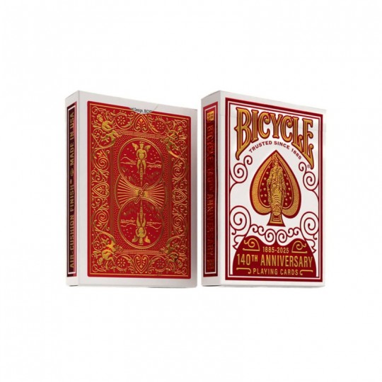 Jeu de 54 cartes 140th Anniversary 1885-2025 - Bicycle Bicycle - 1