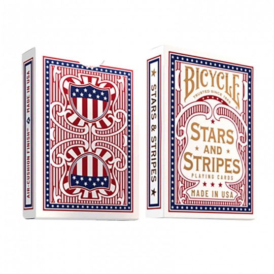 Jeu de 54 cartes Stars & Stripes - Bicycle Bicycle - 1
