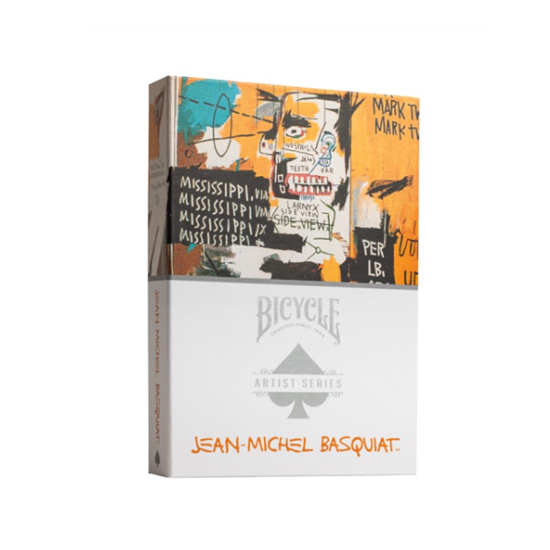 Boite de Jeu de 54 cartes Artist Series : Jean-Michel Basquiat - Bicycle