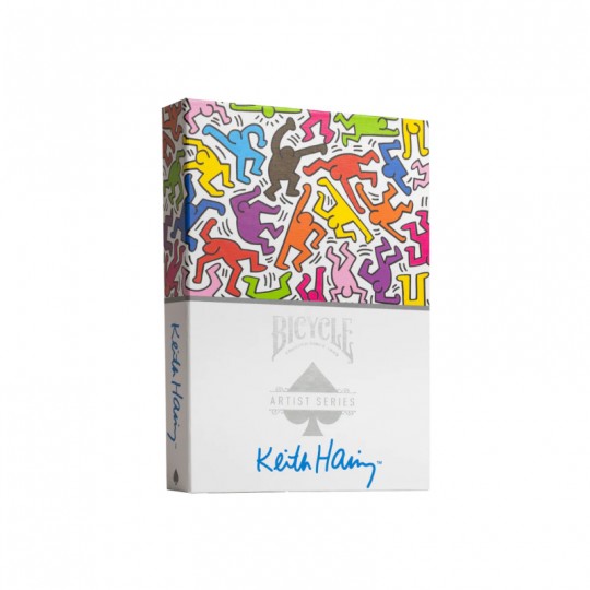 Jeu de 54 cartes Artist Series : Keith Haring - Bicycle Bicycle - 1