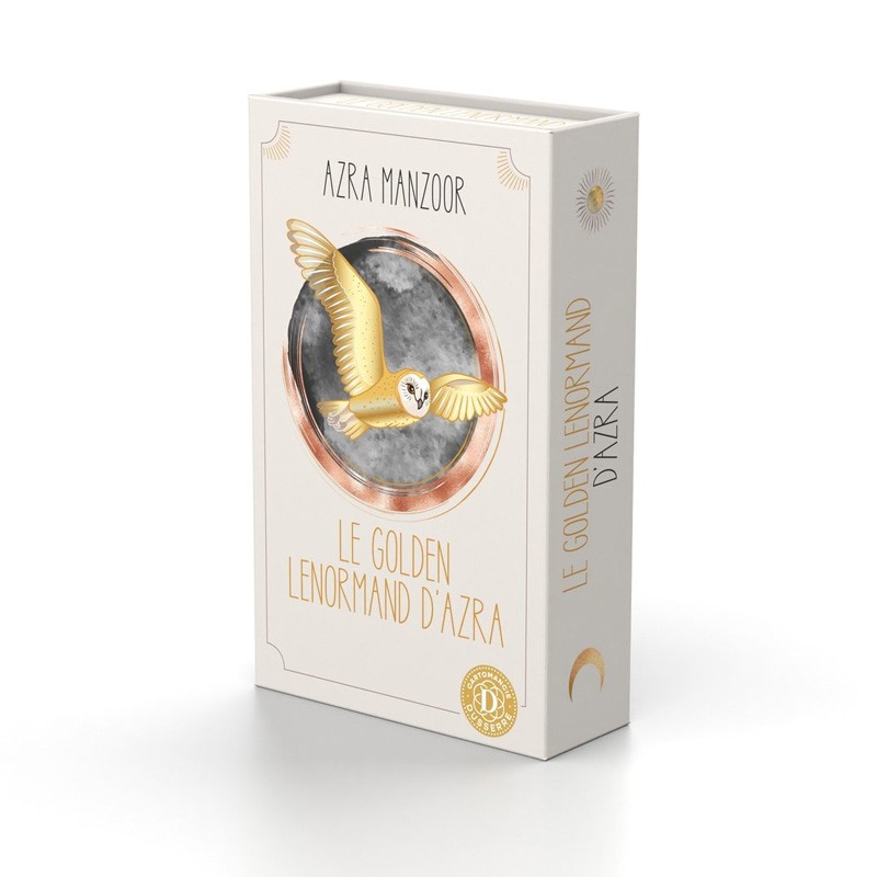 Boite de Le Golden Lenormand d'Azra - Cartomancie Dusserre
