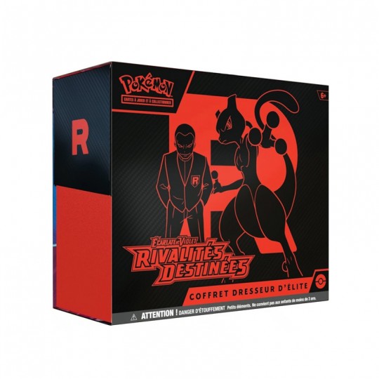 Pokémon : ETB EV10 Rivalités Destinées - Giovanni et Mewtwo-EX Pokémon - 1