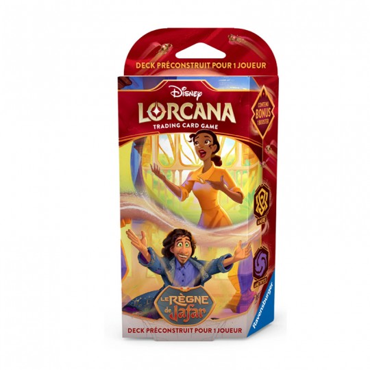 Disney Lorcana TCG - Chapitre 8 : Deck de démarrage Ambre / Améthyste Tiana / Bruno FR Disney Lorcana TCG - 1