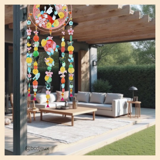 Capteur de soleil à créer DIY : La ronde des papillons - Djeco Djeco - 2