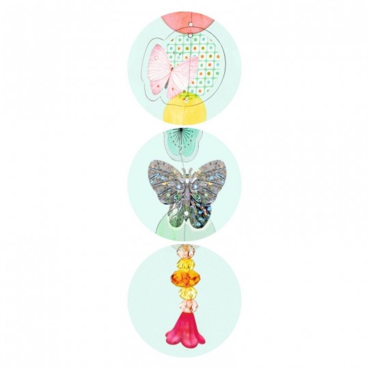 Capteur de soleil à créer DIY : La ronde des papillons - Djeco Djeco - 3