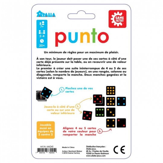 PUNTO (Sous blister) Game Factory - 2
