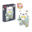 Panneau d'activités Busy Board Ourson Pure - Janod Janod - 4 Panneau d'activités Busy Board Ourson Pure - Janod Janod - 4