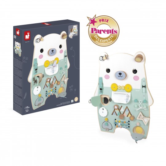 Panneau d'activités Busy Board Ourson Pure - Janod Janod - 4