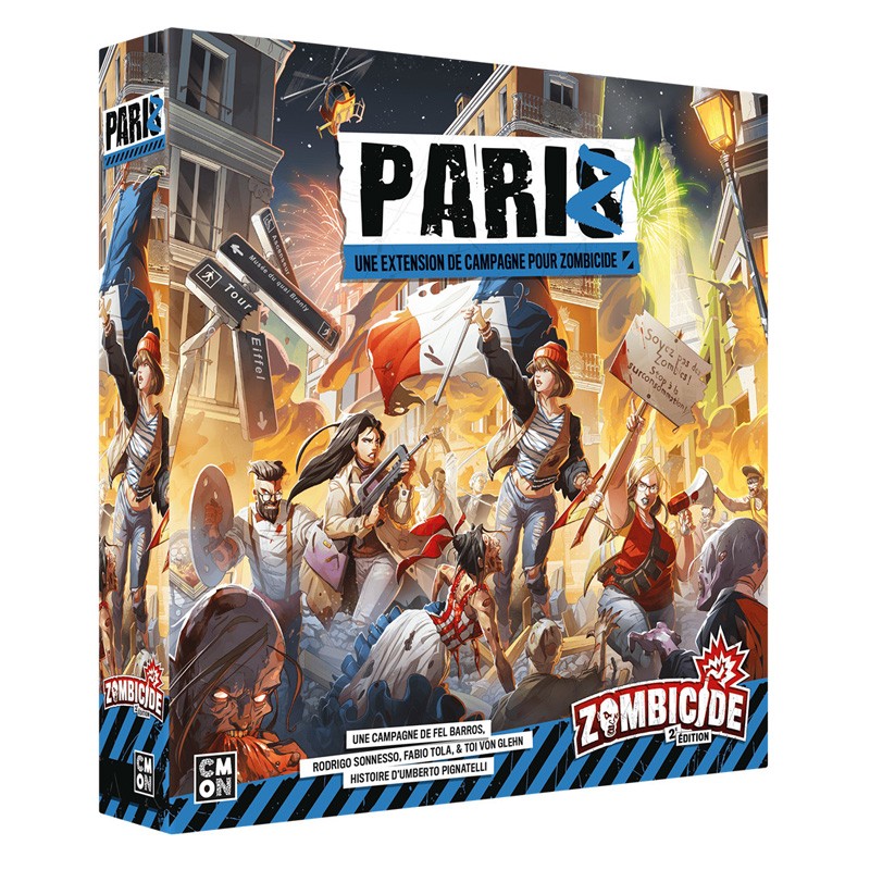 Boite de Extension campagne PariZ - Zombicide 2ème Edition