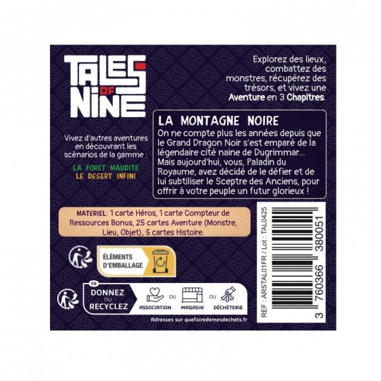Tales of Nine 1 : La Montagne Noire Arkham Society - 3