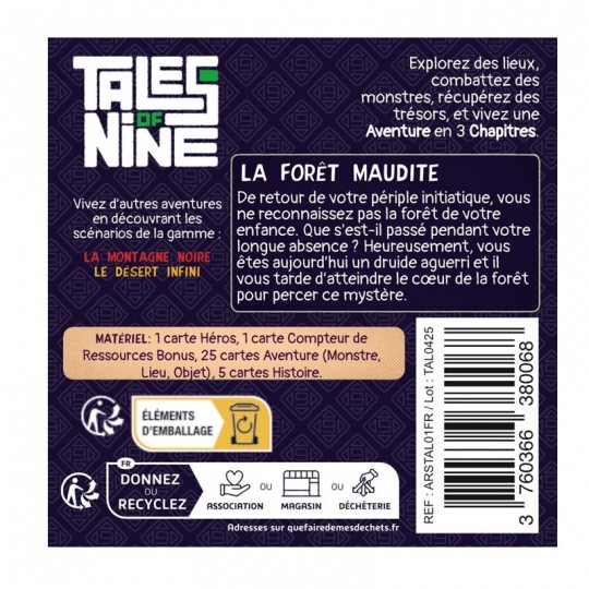 Tales of Nine 2 : La Forêt Maudite Arkham Society - 3