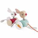 Lapins à promener Zigolos Janod - 1 Lapins à promener Zigolos Janod - 1