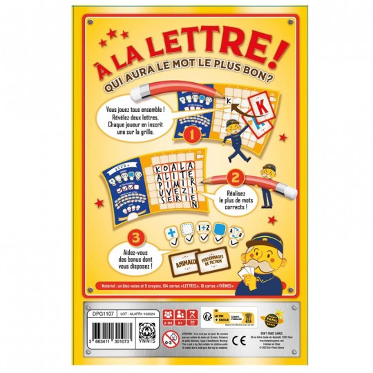 A la Lettre ! Don't Panic Games - 2