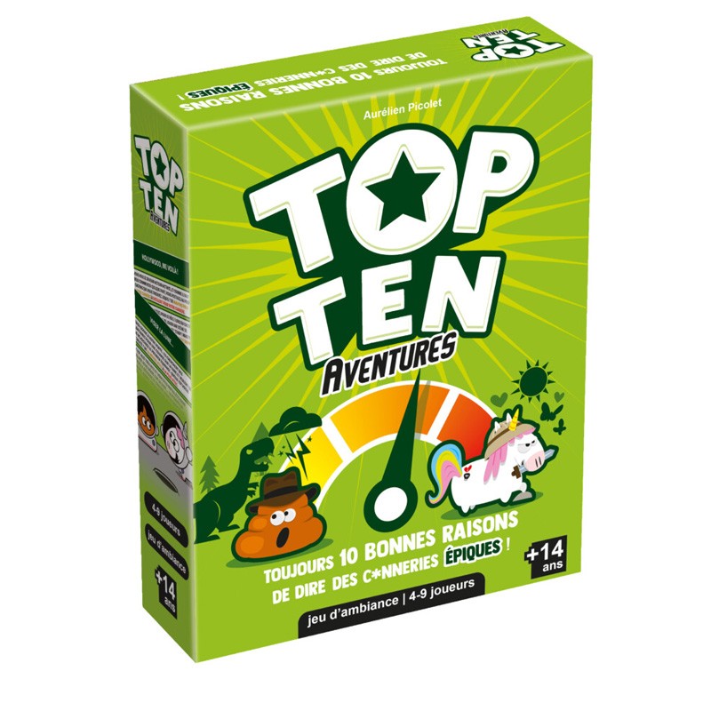 Boite de Top Ten Aventures