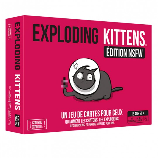 Exploding Kittens : NSFW Edition Rose Exploding Kittens - 1