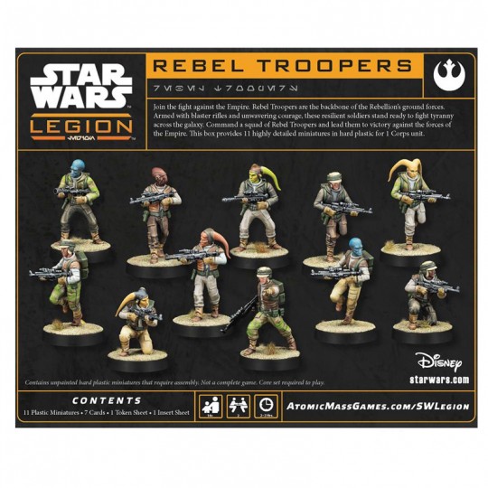 Star Wars Legion - Rebel Troopers (resculpt 2025) Atomic Mass Games - 1