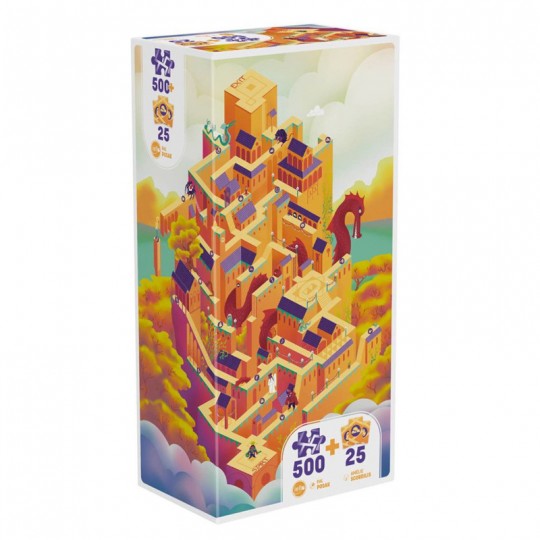 Puzzle PLAY Donjon 500 pcs : Château iello - 2