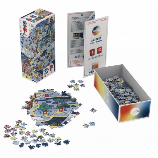 Puzzle PLAY Donjon 500 pcs : Forêt iello - 1