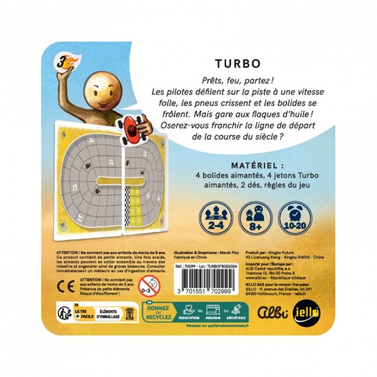 Jeu de voyage magnétique Turbo Albi - 2