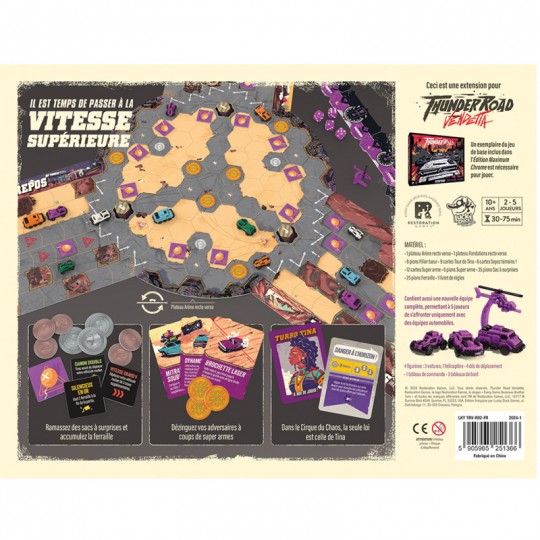 THUNDER ROAD VENDETTA - Ext. Le Cirque du Chaos Lucky Duck Games - 3