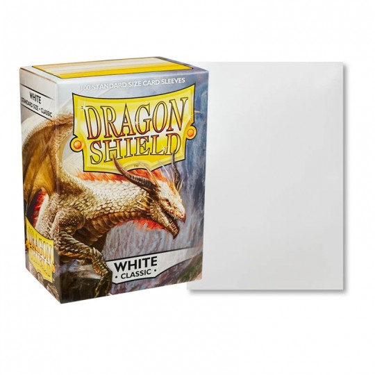 Dragon Shield - Standard Sleeves - White (x100) Dragon Shield - 1