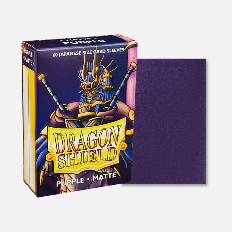Boite de 60 Dragon Shield Matte Japanese: Sleeves Purple