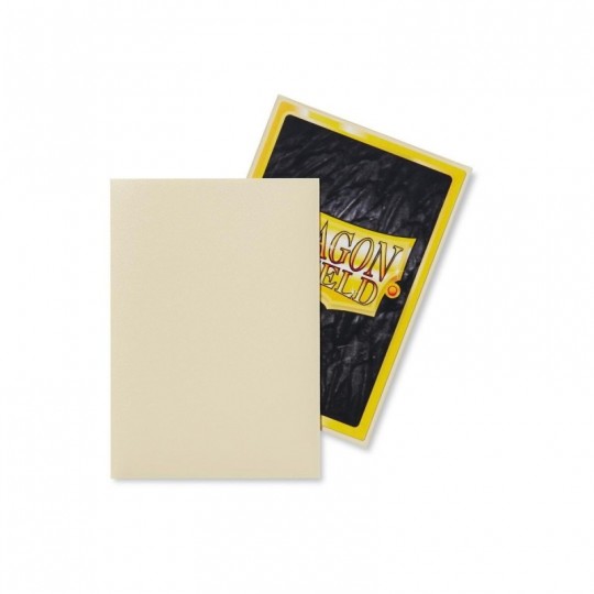 60 Dragon Shield Matte Japanese: Sleeves Ivory Dragon Shield - 1