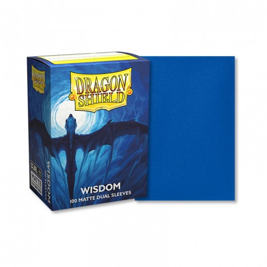 100 Dragon Shield Dual Matte : Wisdom Dragon Shield - 1