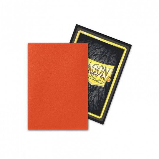 60 Dragon Shield Japanese Dual Matte : Ember Dragon Shield - 1