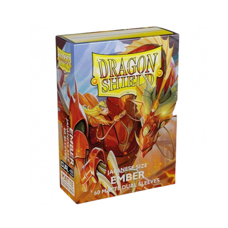 Boite de 60 Dragon Shield Japanese Dual Matte : Ember