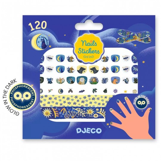120 Nails Stickers Reflets de lune - Djeco Djeco - 1