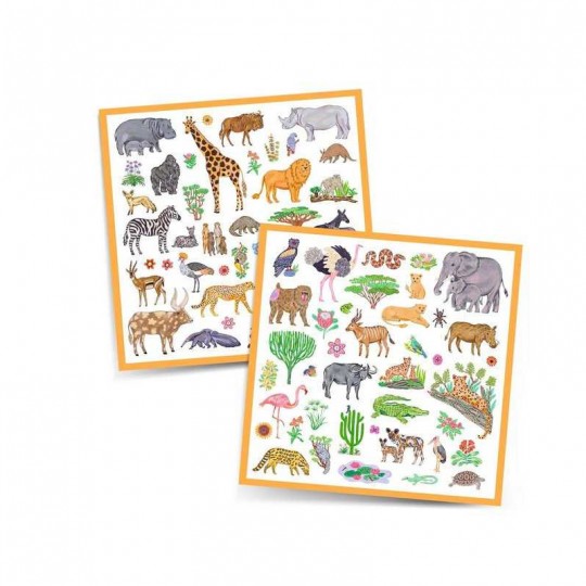 160 stickers Kenya - Djeco Djeco - 2