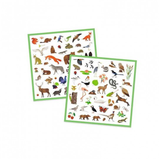 160 stickers Faune - Djeco Djeco - 1