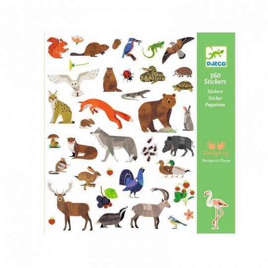 160 stickers Faune - Djeco Djeco - 2