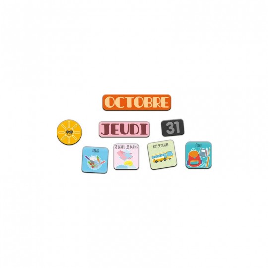 Magnets bois Calendrier - Jeujura Jeujura - 1