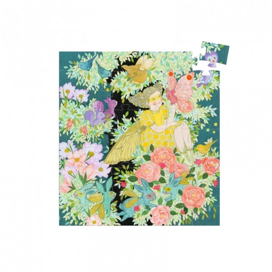Puzzle silhouette 54 pcs L'arbre de Flora - Djeco Djeco - 2