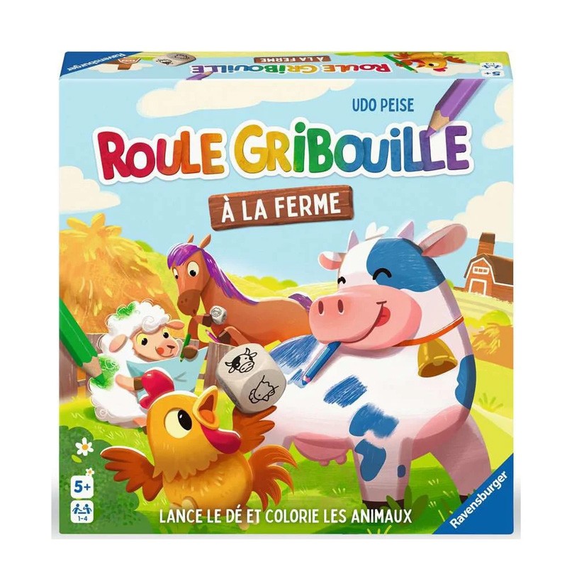 Boite de Roule Gribouille à la ferme