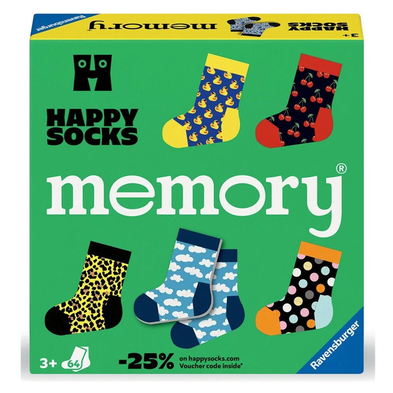Boite de Grand memory Happy Socks