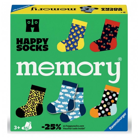 Grand memory Happy Socks Ravensburger - 1