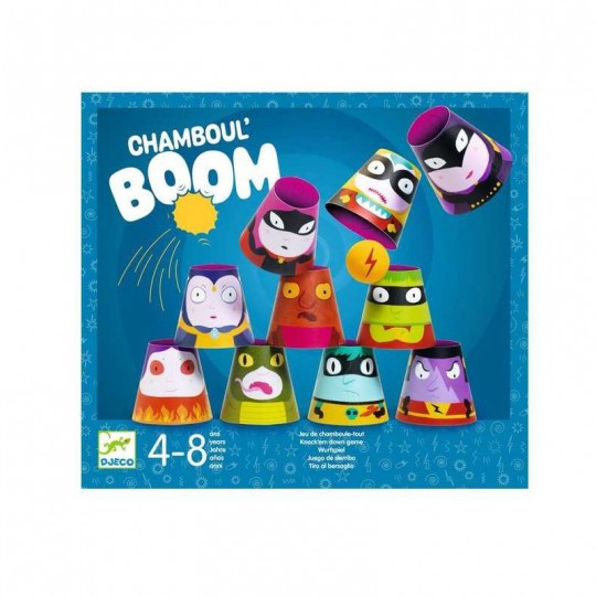Jeu de Chamboule-tout : Chamboul Boom - Djeco Djeco - 2