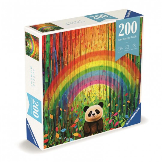 Puzzle 200 pcs Moment : Panda - Ravensburger Ravensburger - 1