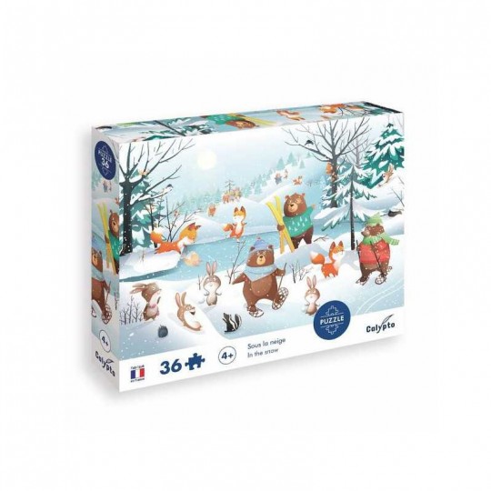 Puzzle 36 pcs Sous la Neige - Calypto Calypto - 1