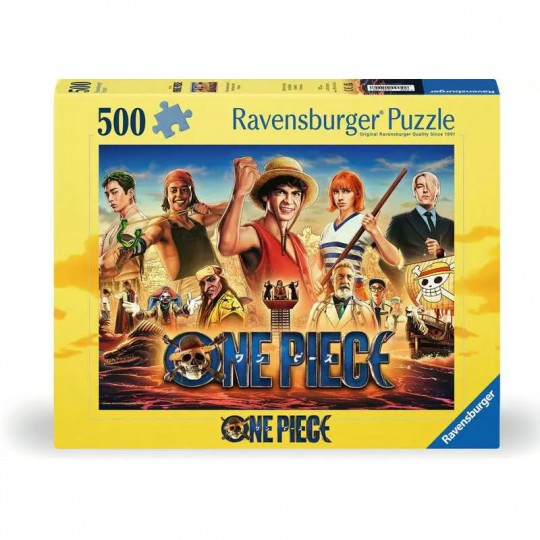 Puzzle 500 pcs Les aventures des pirates du Chapeau de paille : One Piece - Ravensburger Ravensburger - 1