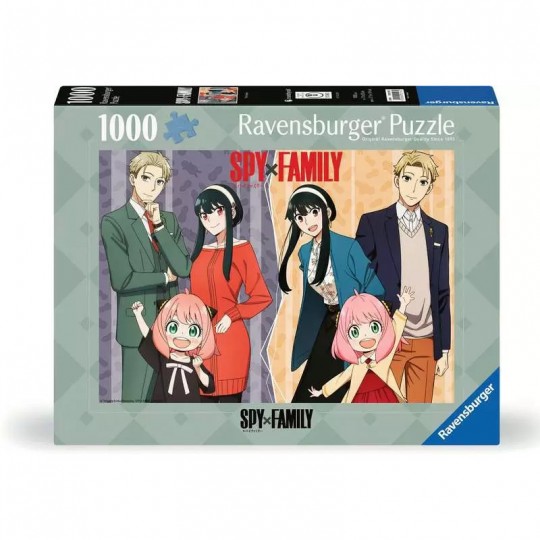 Puzzle 1000 pcs La famille Forger : Spy x Family - Ravensburger Ravensburger - 1